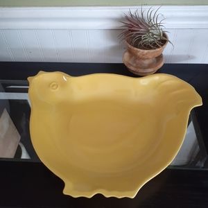 Large Cerutil chicken shaped baking/serving dish